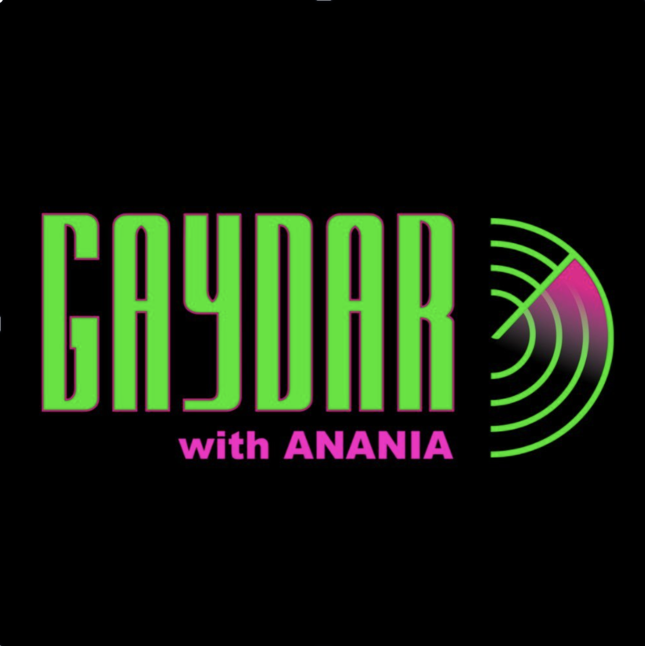 The Gaydar logo